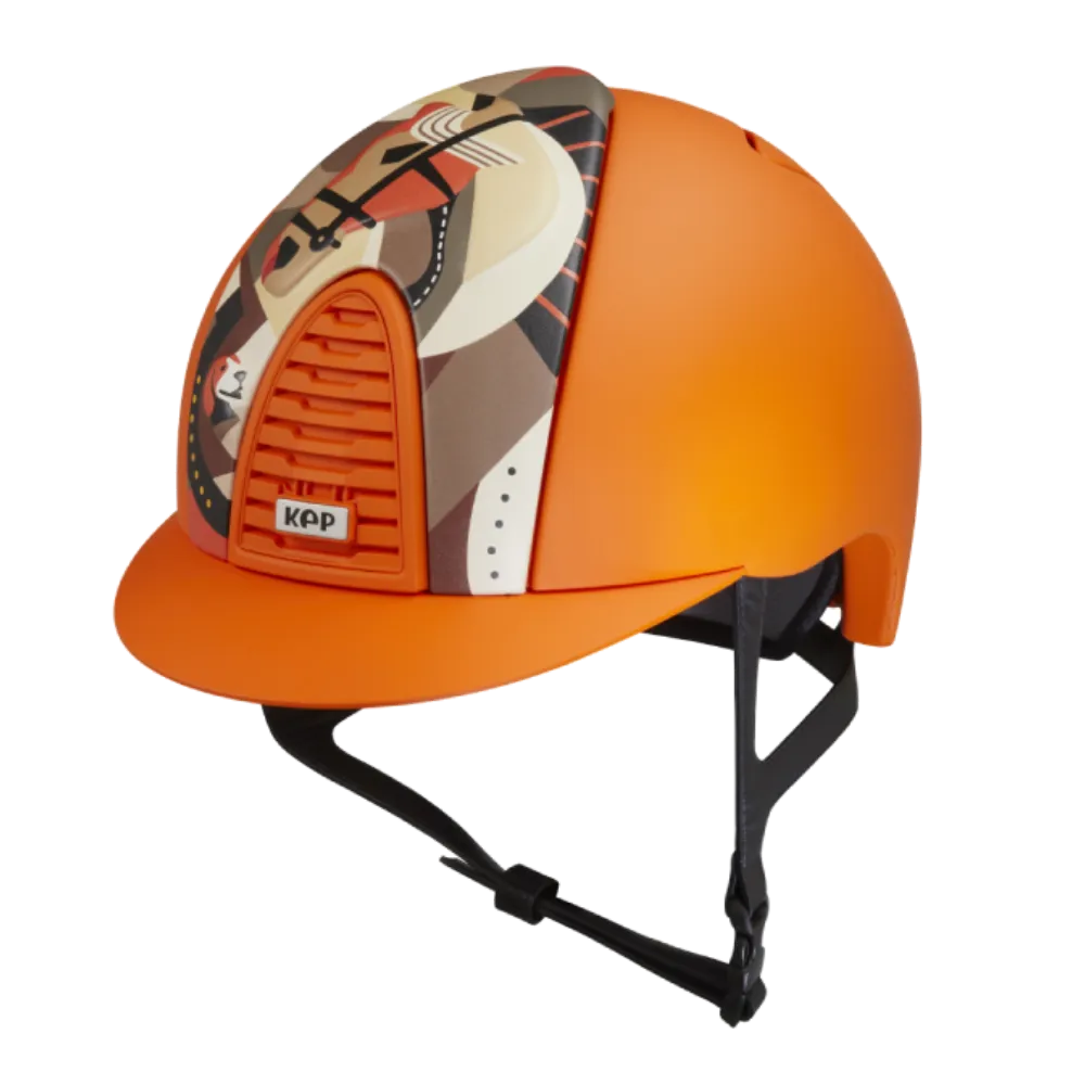 Riding Helmet Cromo 2.0 - Orange Pegasus by KEP