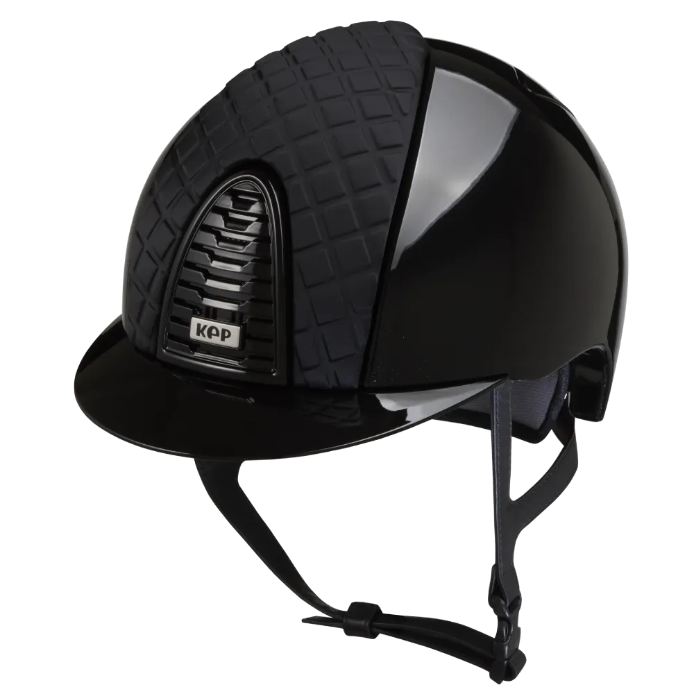 Riding Helmet Cromo 2.0 Polish - Black Milano by KEP