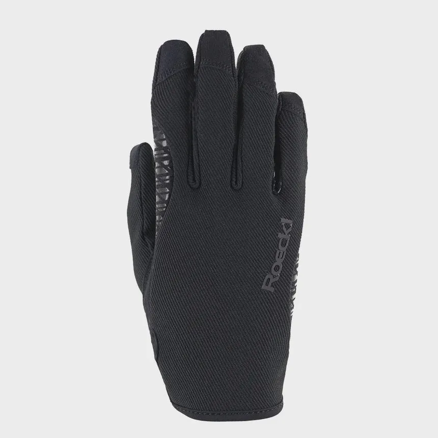 Roeckl Mans Black Gloves