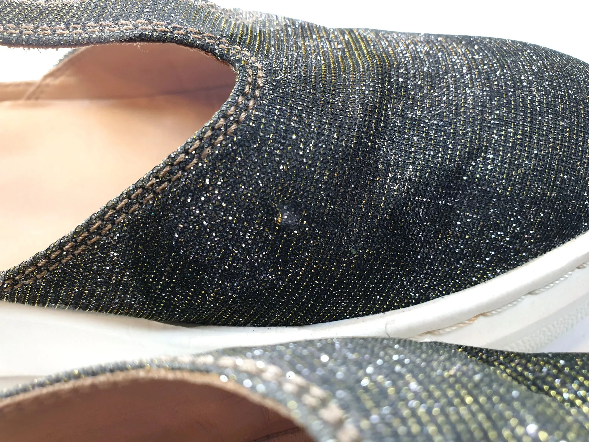 Rollie sparkly "City T-bar" shoes size 39