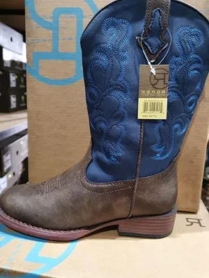 Roper Kids Blaze Brown/Blue Boots