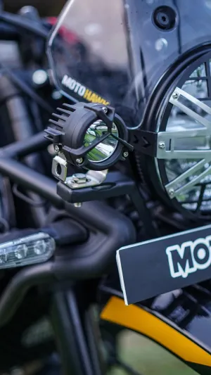 Royal Enfield Himalayan 450 - MOTOCRUX  Fog Light Clamp