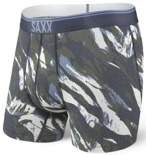 SAXX Quest Boxer Brief Fly Navy Mountain Camo