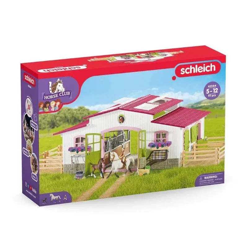 Schleich Riding Centre with Rider and Horses (SC42344)