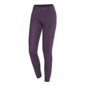 Schockemohle Air Pocket Riding Tights Mauve