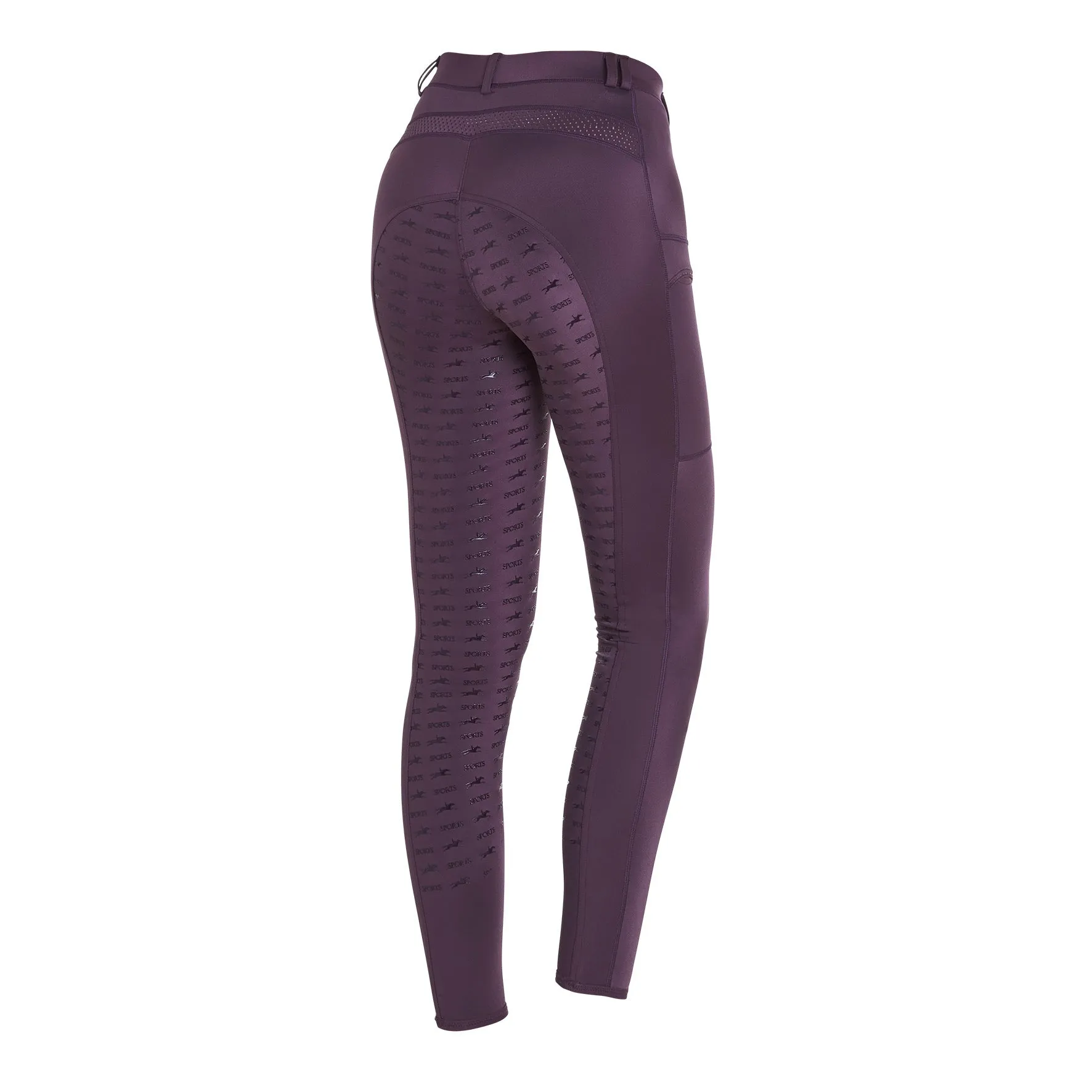 Schockemohle Air Pocket Riding Tights Mauve