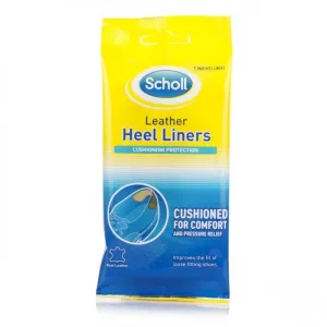 Scholl Heel Leather Liners (1 Pair)