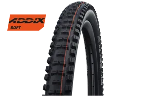 Schwalbe Tyre Big Betty 27.5 x 2.6 Evolution Folding Addix Soft (orange) TL-Easy SuperTrail HS608