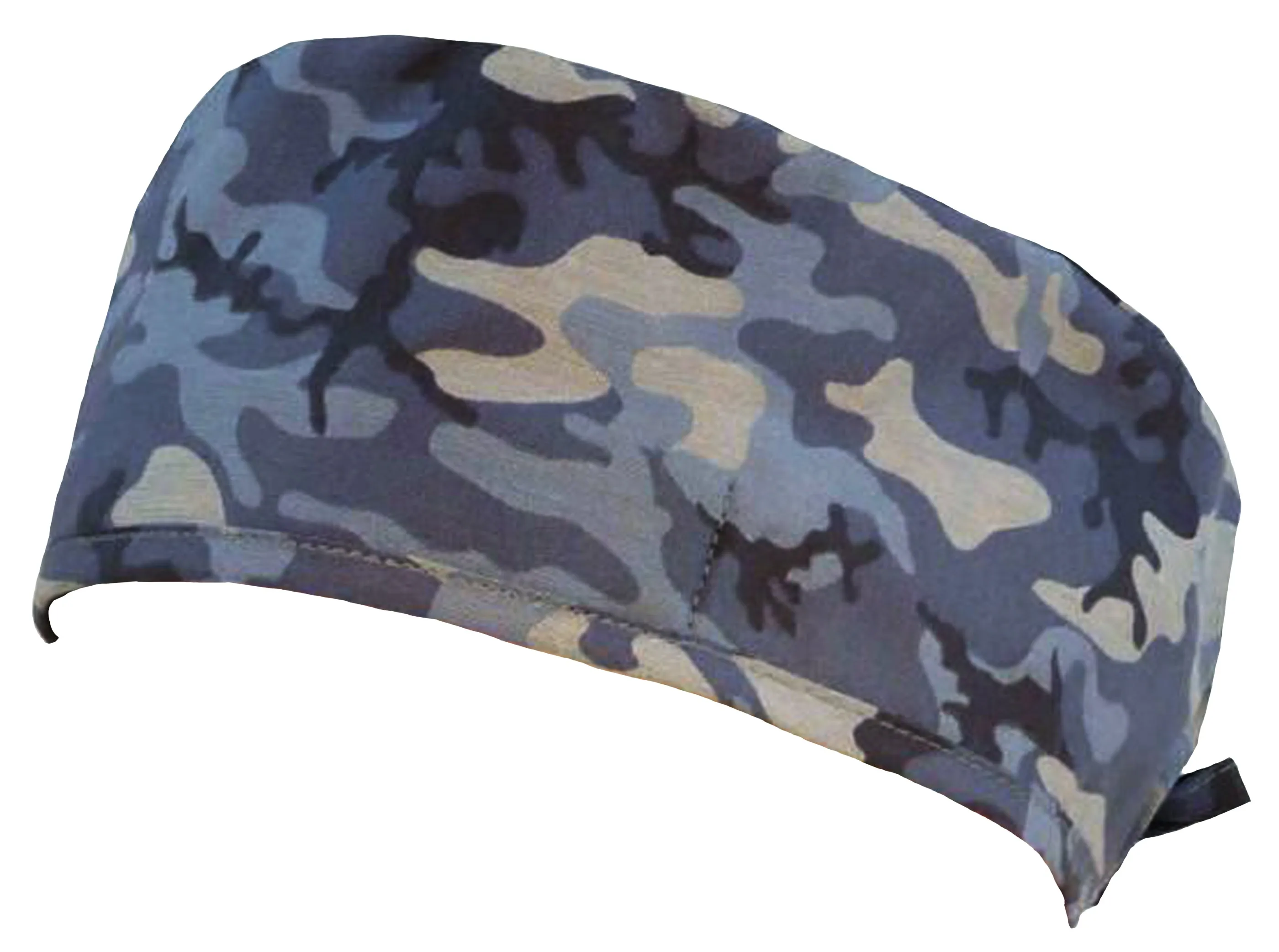 Scrub Cap Medical Surgeon Head Cover Surgical Hat Nurse Nursing Operating Room, Blue Navy Camouflage Camo