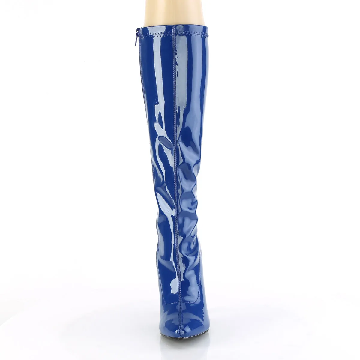 SEDUCE-2000  Navy Blue Stretch Patent