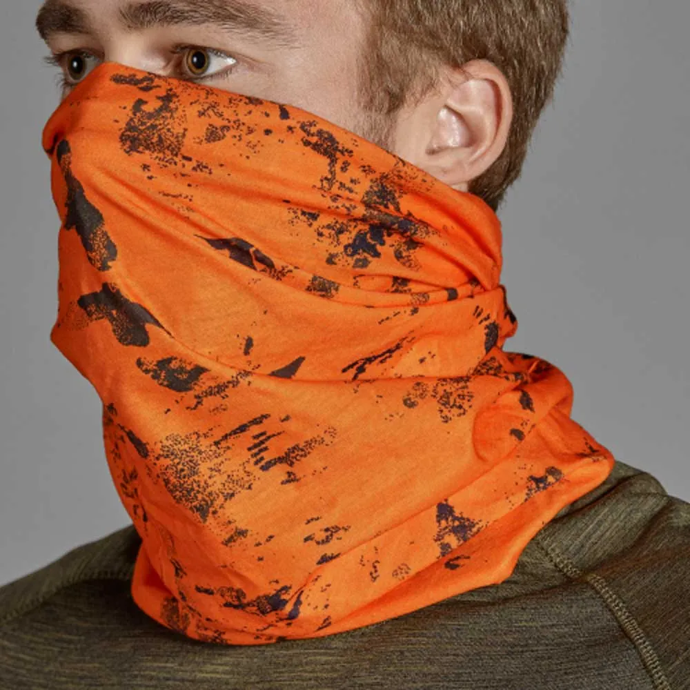 SEELAND Neck Gaiter - 2-Pack - Pine Green & InVis Orange Blaze