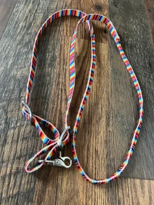 Serape Rolled Nylon Contest Reins