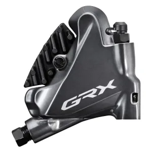 SHIMANO BR-RX810 GRX CALLIPER, FLAT MOUNT, WITH ADAPTER FOR 140/160 MM, FRONT