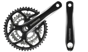 Shimano FC-M543 9 Speed Mountain Bike Chainset - 170mm Arm
