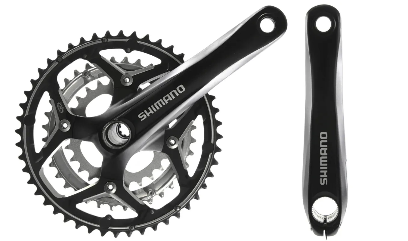 Shimano FC-M543 9 Speed Mountain Bike Chainset - 170mm Arm