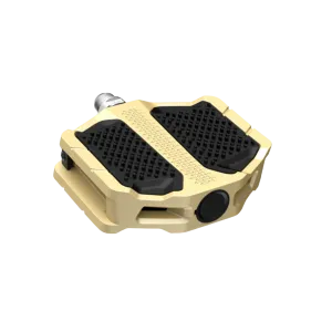 Shimano Pd-Ef205 Flat Platform Pedals Gold E-bike/Trekking/Urban w/Resin Plate