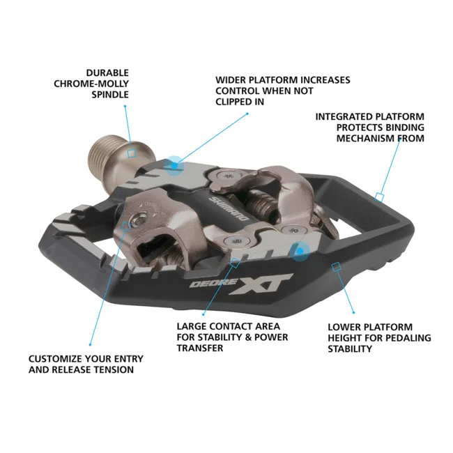 Shimano PD-M8120 XT Pedals