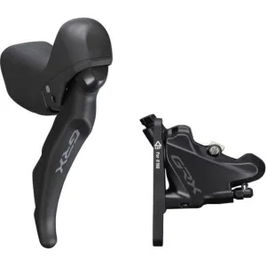 SHIMANO ST-RX600 GRX 11-SPEED STI BLED WITH BR-RX400 FLAT MOUNT CALLIPER, RIGHT FRONT