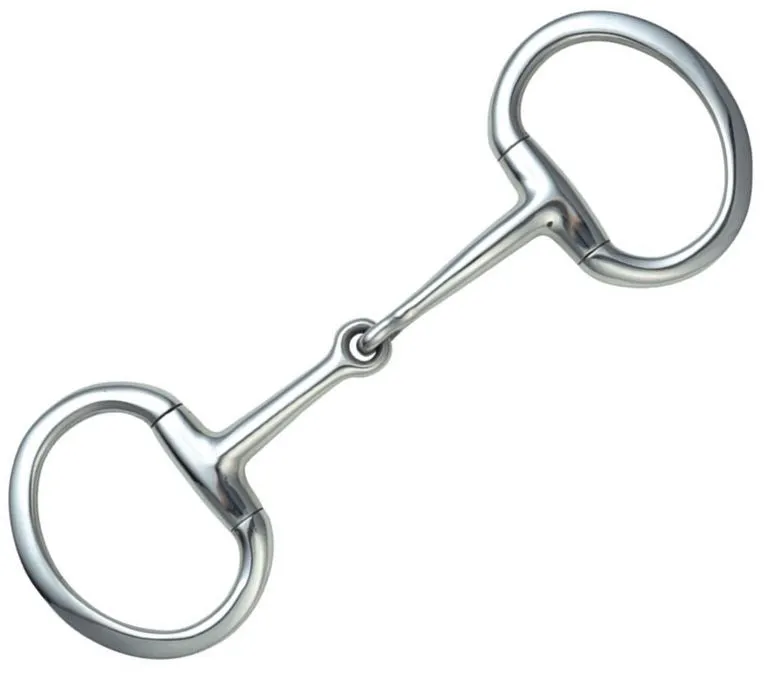 Shires Flat Ring Jointed Eggbutt