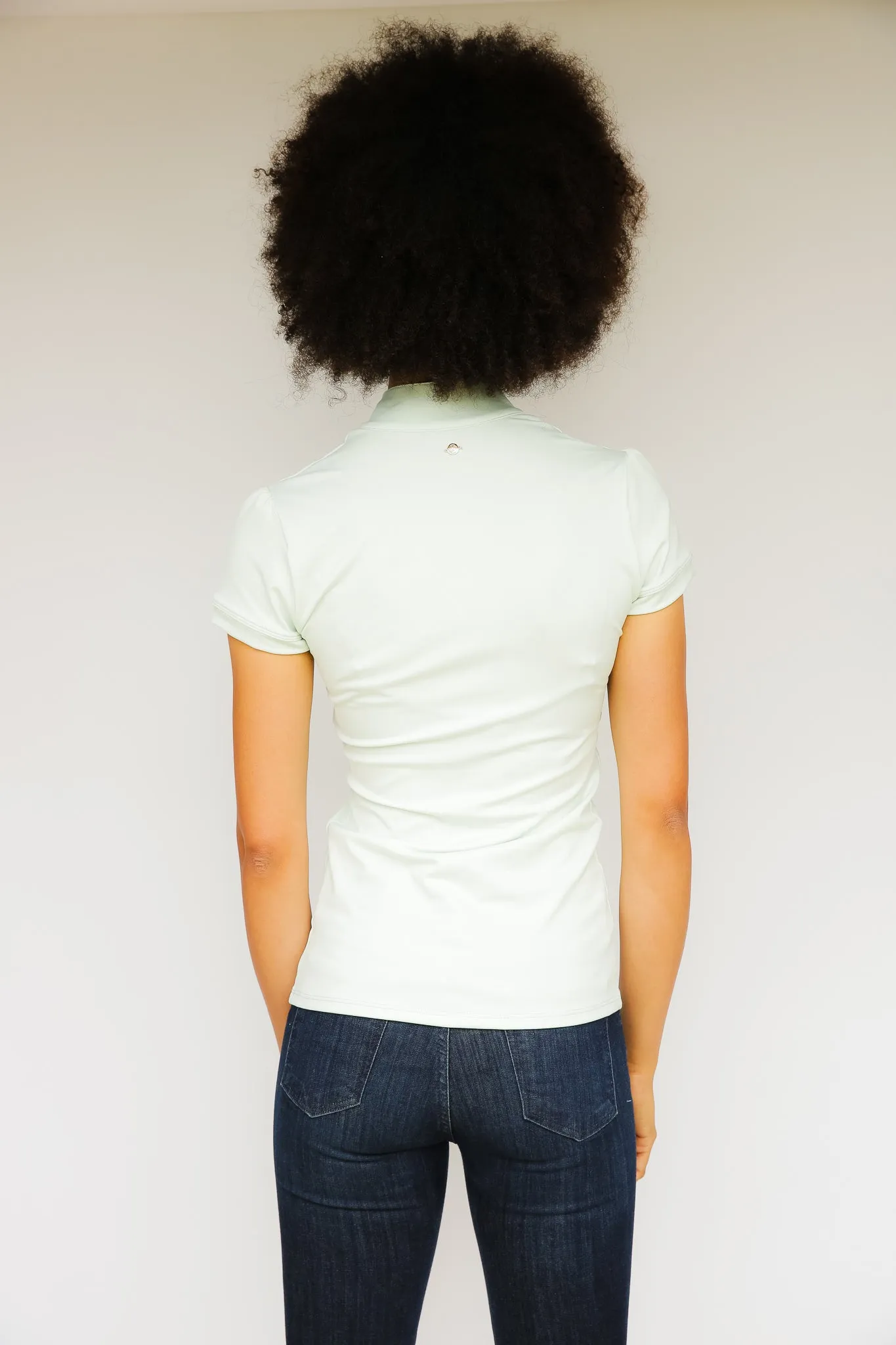 Short Sleeve Gianna Shirt - Mint