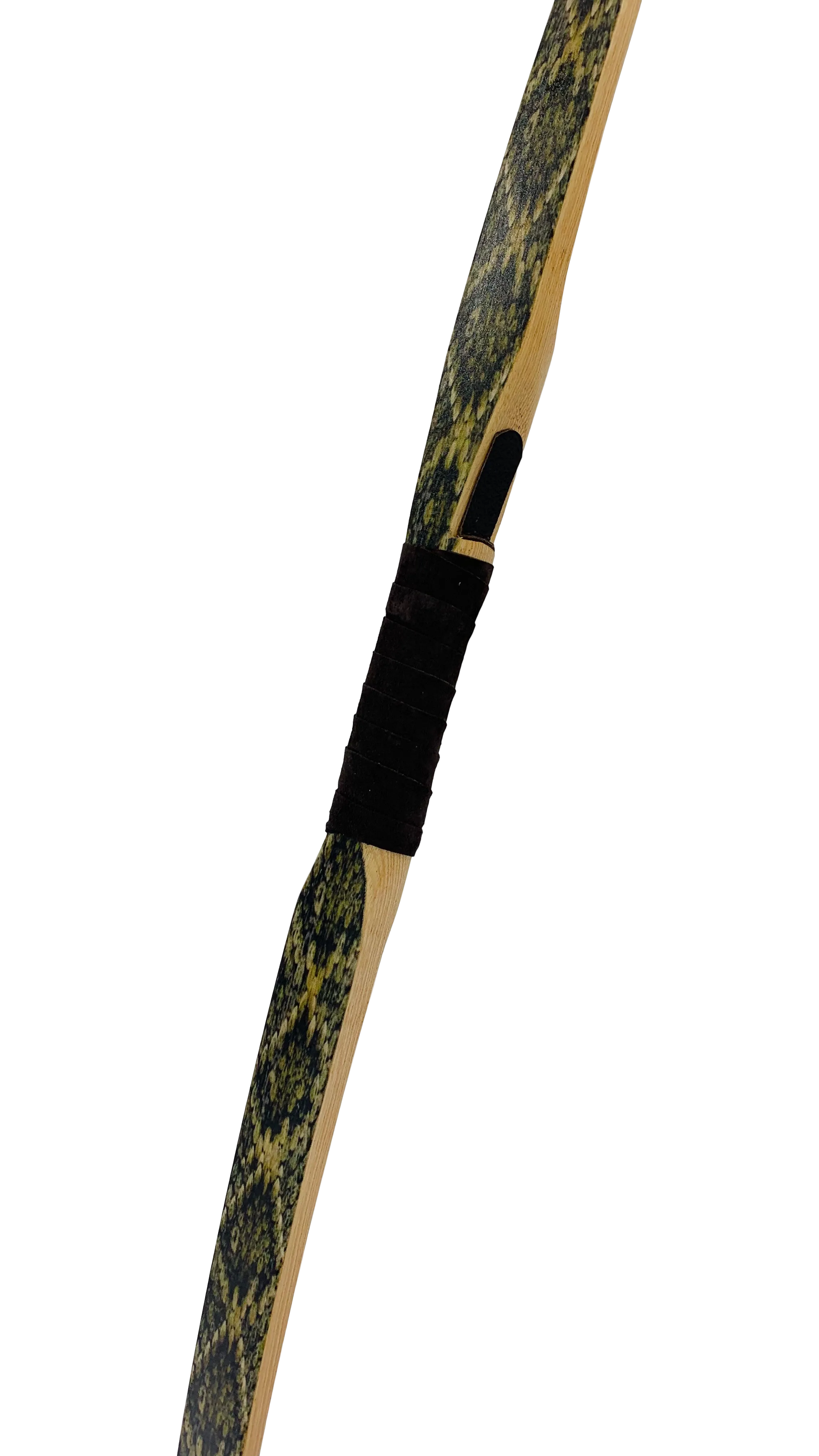 Snake River Longbow - Rattlesnake Skin