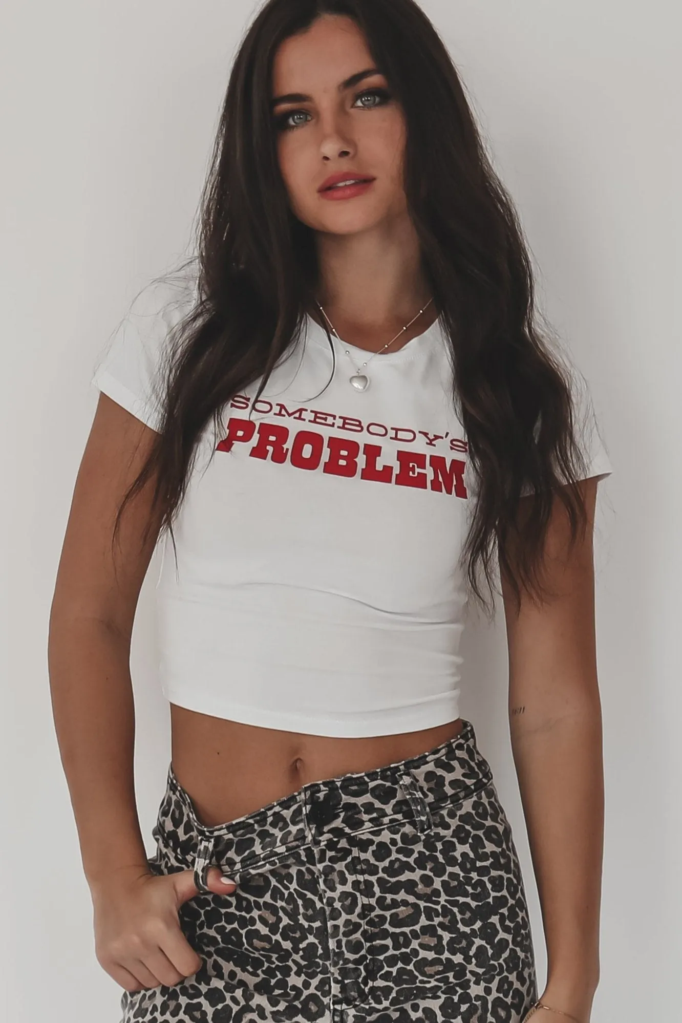 Somebody’s Problem Babydoll Tee