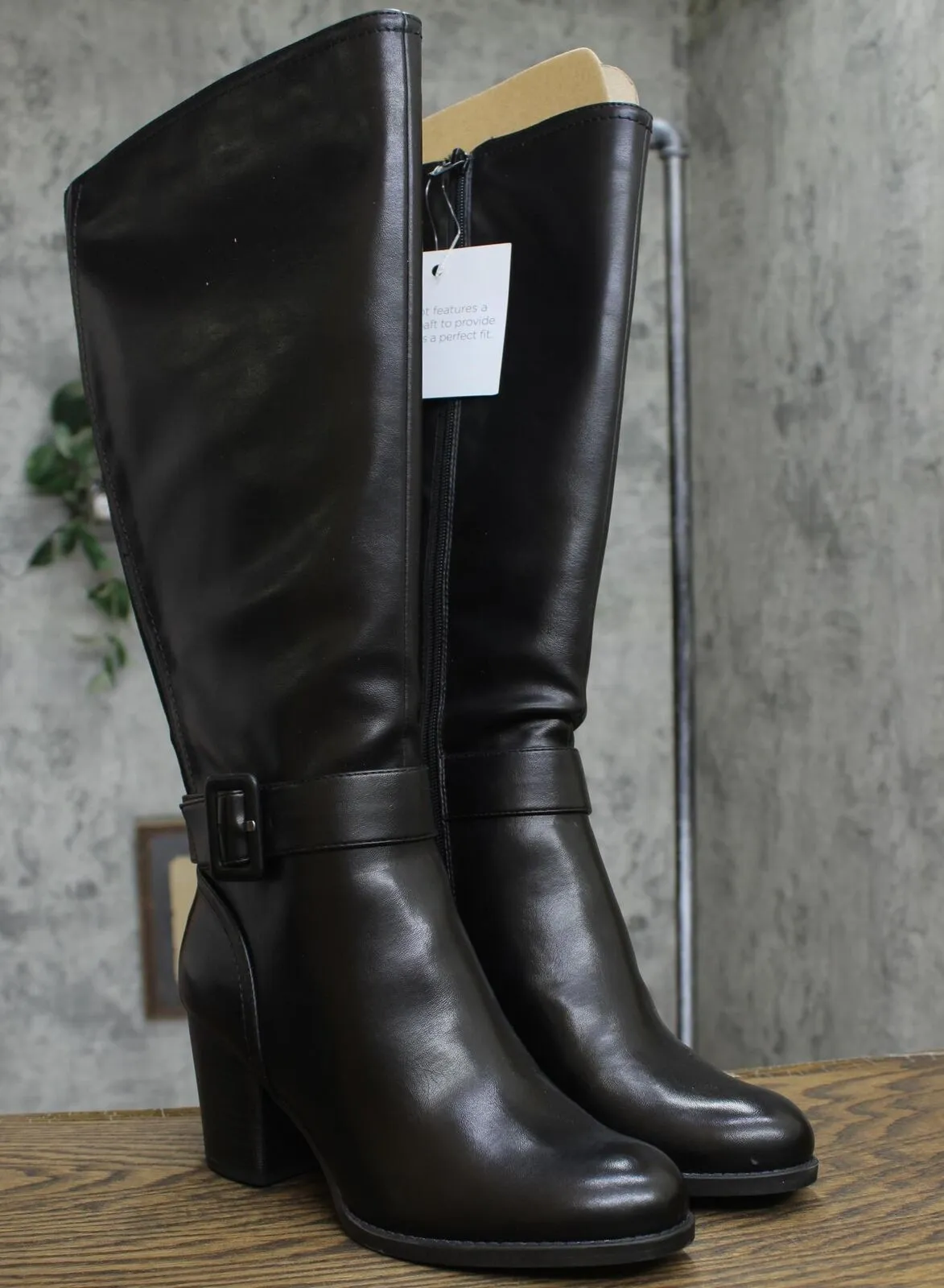 Soul Naturalizer Womens Twinkle Knee High Boot H3357S0 Black 8.5W-WC