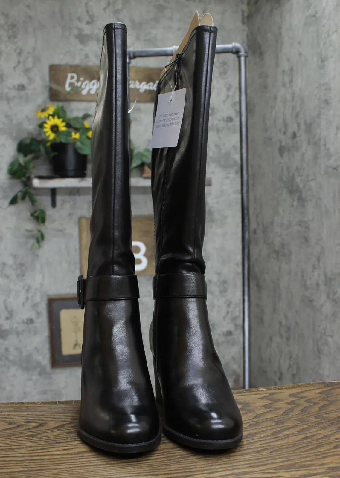 Soul Naturalizer Womens Twinkle Knee High Boot H3357S0 Black 8.5W-WC