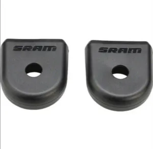 Sram Black MTB Road Crank Arm Carbon | Aluminum Plastic Boot Protectors (2 Pieces)