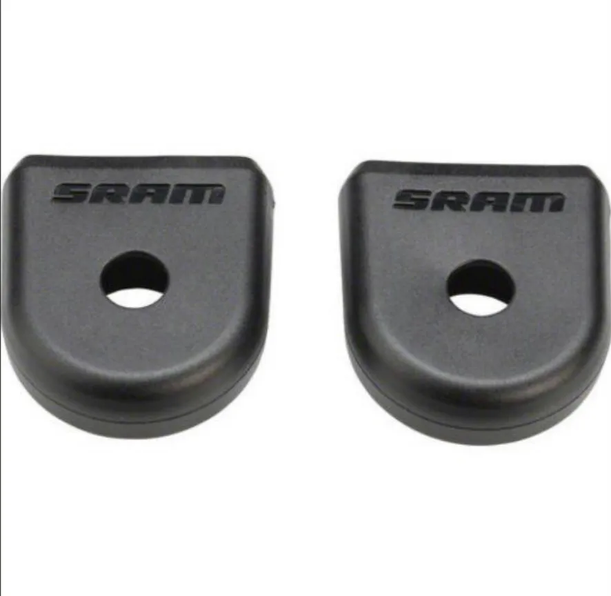 Sram Black MTB Road Crank Arm Carbon | Aluminum Plastic Boot Protectors (2 Pieces)