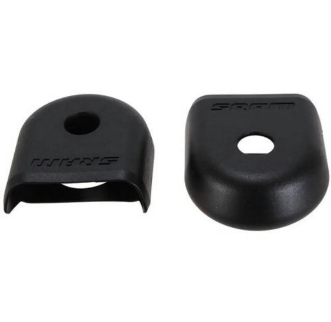 Sram Black MTB Road Crank Arm Carbon | Aluminum Plastic Boot Protectors (2 Pieces)
