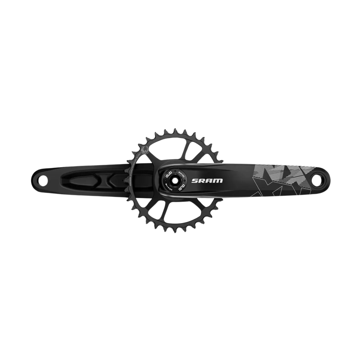 Sram NX Eagle Fat Bike 4" DUB 12s 170 DirMount 30T X-SYNC 2 Black