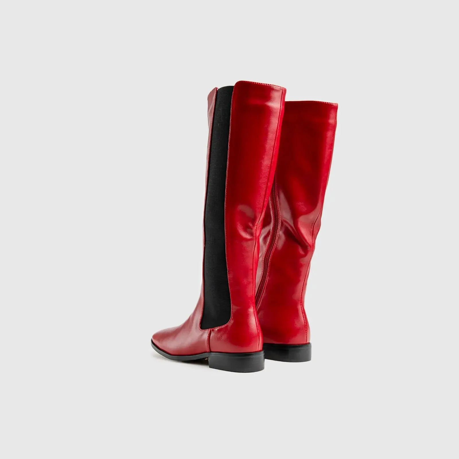 Statement Rider Boot Black/Red Car028