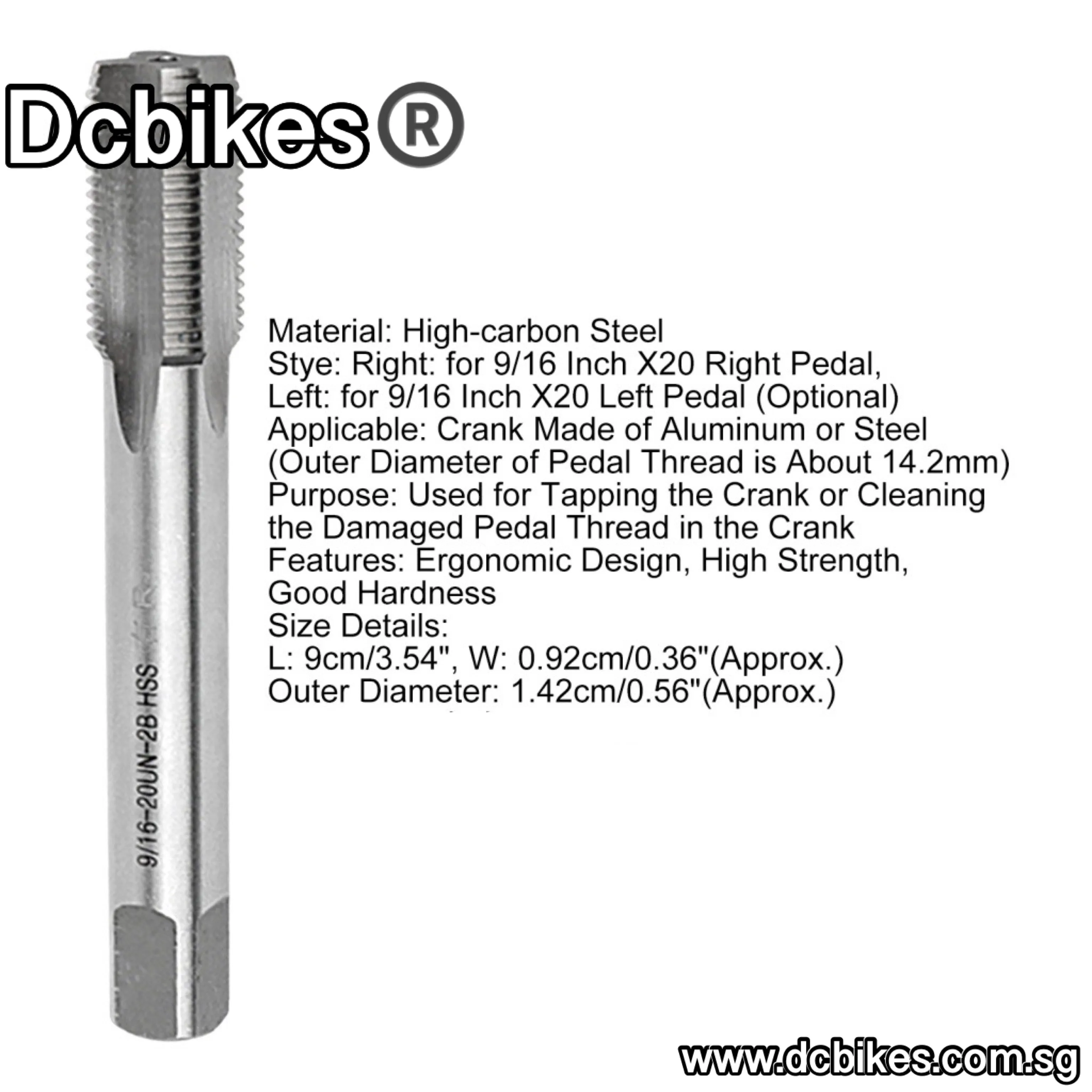 Stripped Crank Arm Pedal Loose Thread Tapping | Rethread Bolts Repair Tools