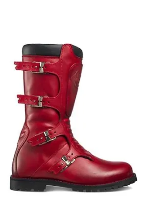 Stylmartin Continental Red Motorcycle Riding Boots