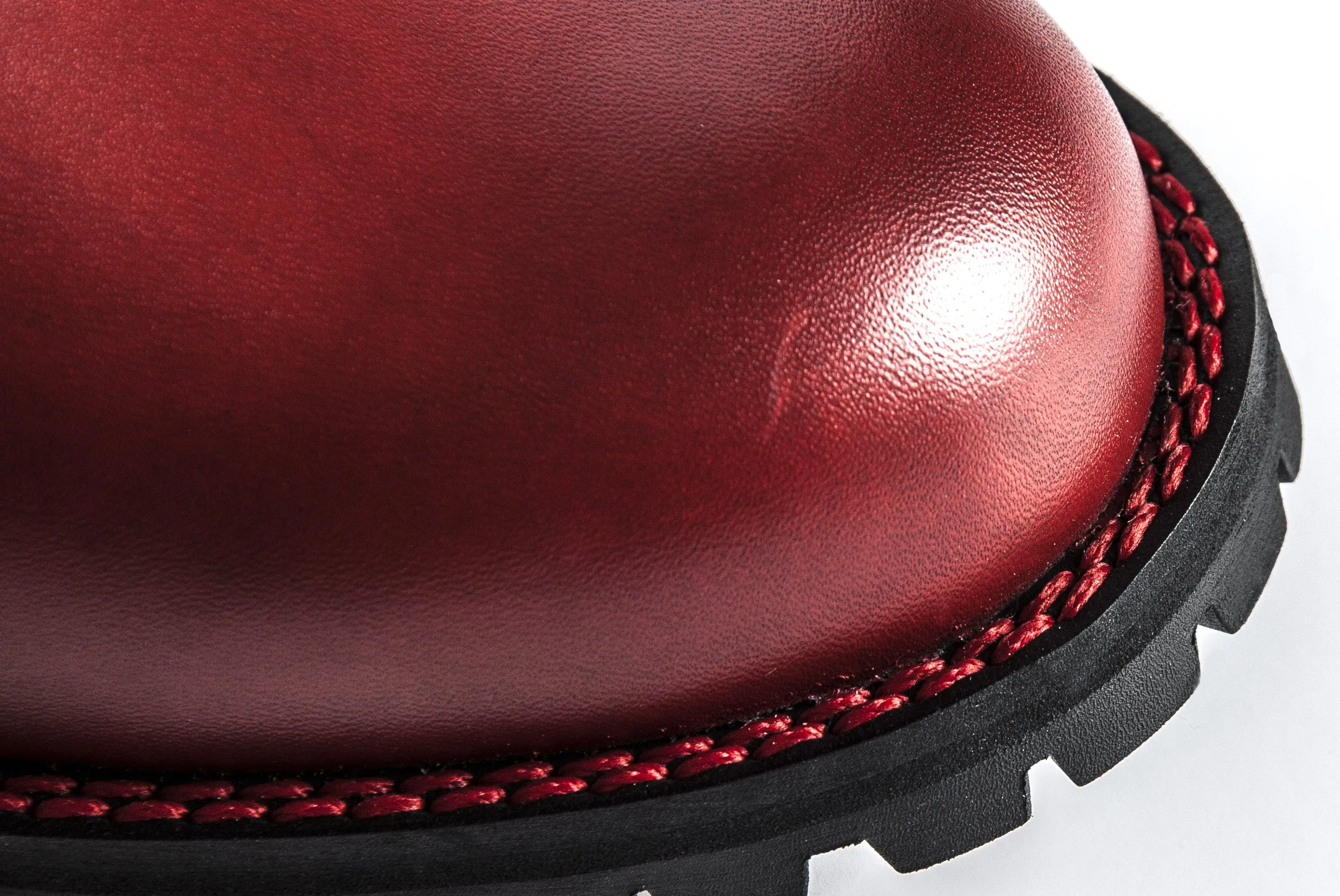 Stylmartin Continental Red Motorcycle Riding Boots