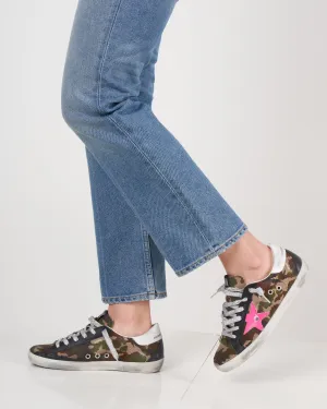 superstar sneaker - green camouflage