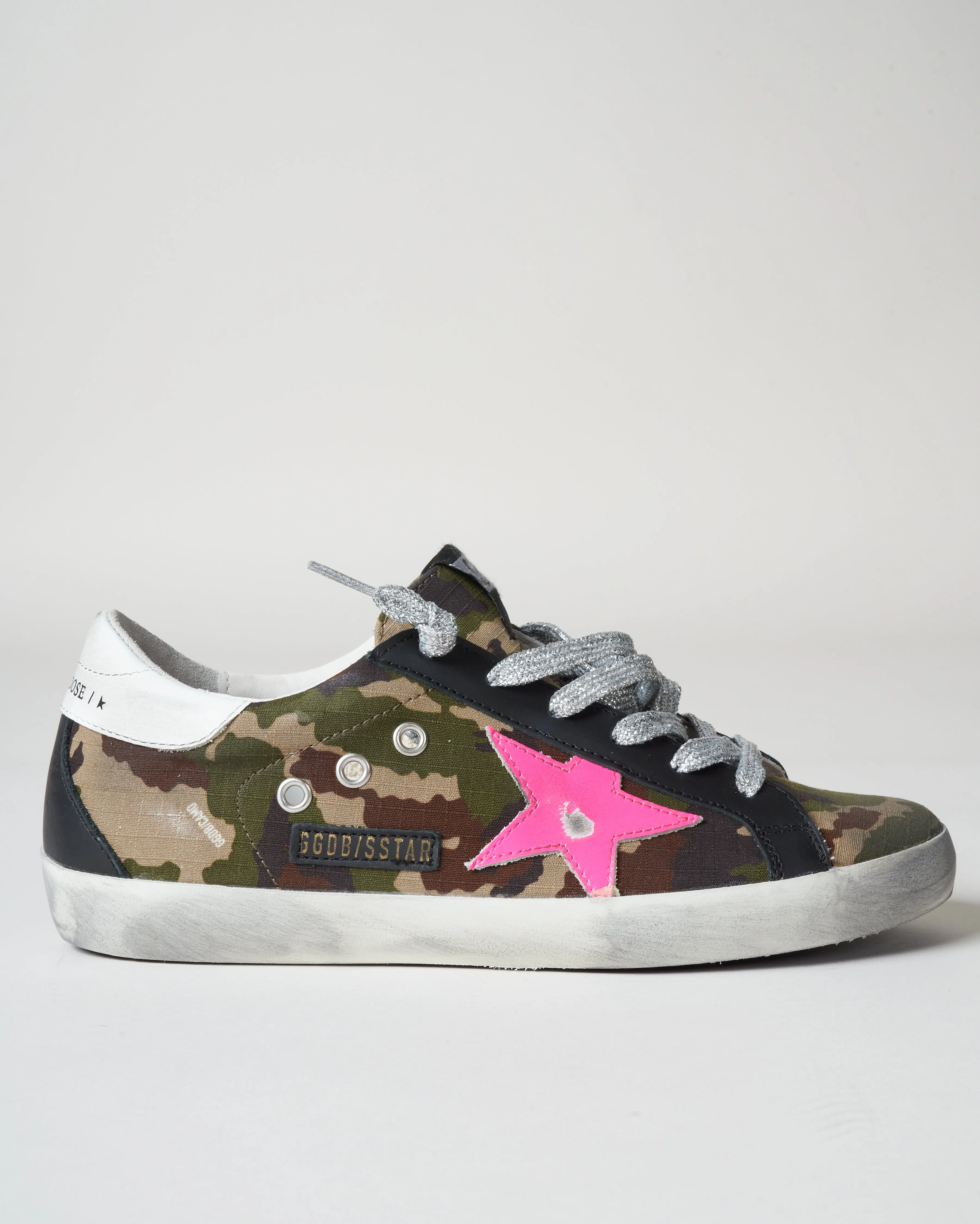 superstar sneaker - green camouflage