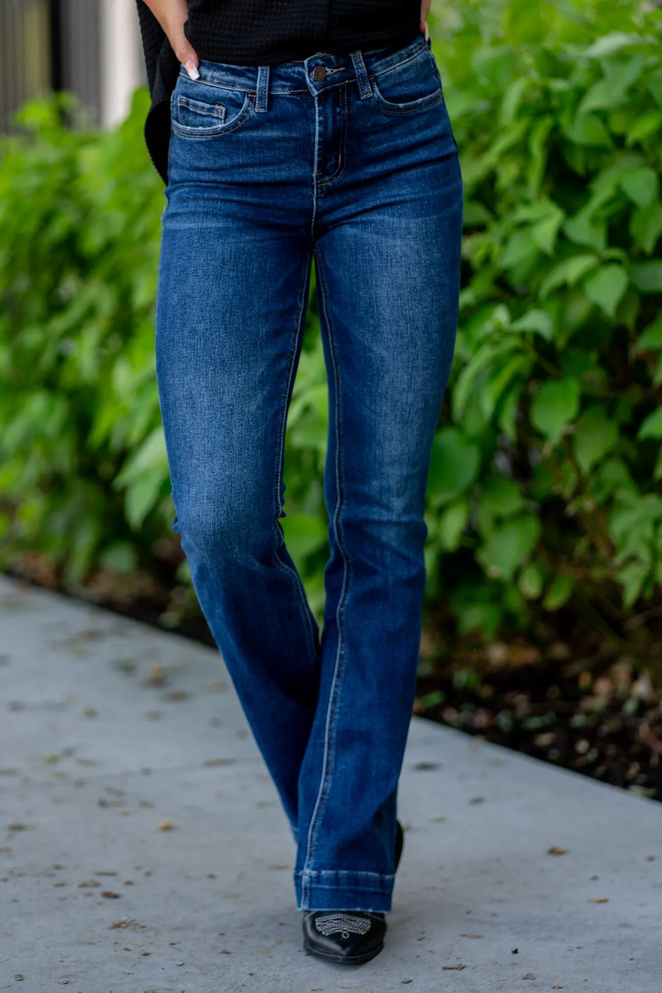 Sustainability High Rise Trouser Fit Boot Cut