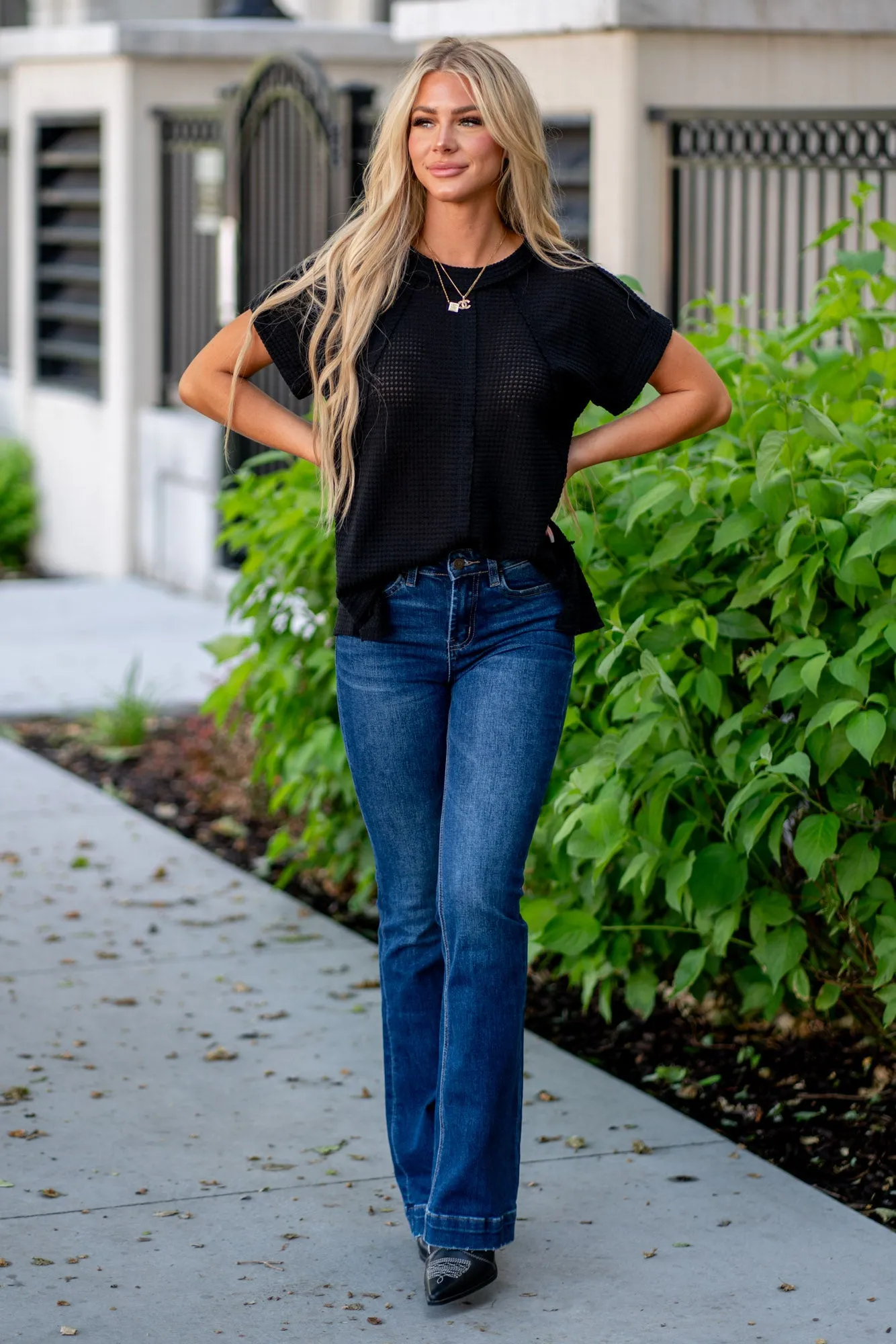 Sustainability High Rise Trouser Fit Boot Cut