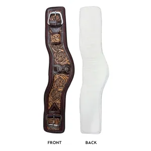 Tacktical HAND TOOLED CONTOURED CINCH (SHEARLING)