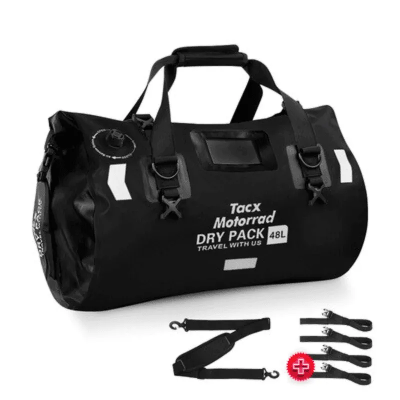 TACX™ 4-in-1 Waterproof Motorcycle Tailbag