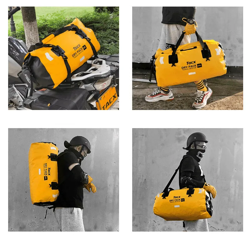 TACX™ 4-in-1 Waterproof Motorcycle Tailbag