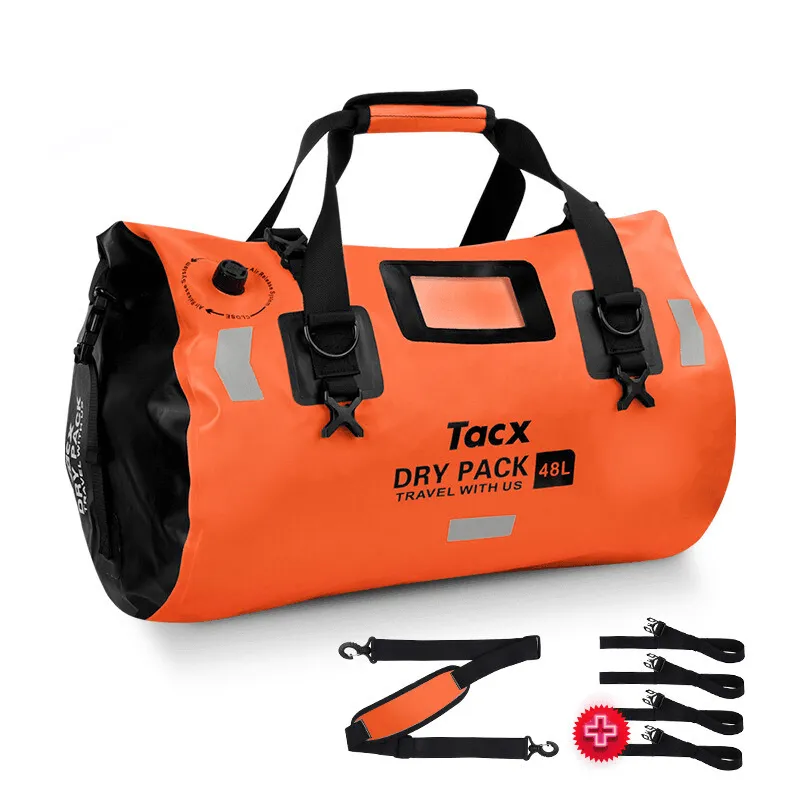 TACX™ 4-in-1 Waterproof Motorcycle Tailbag