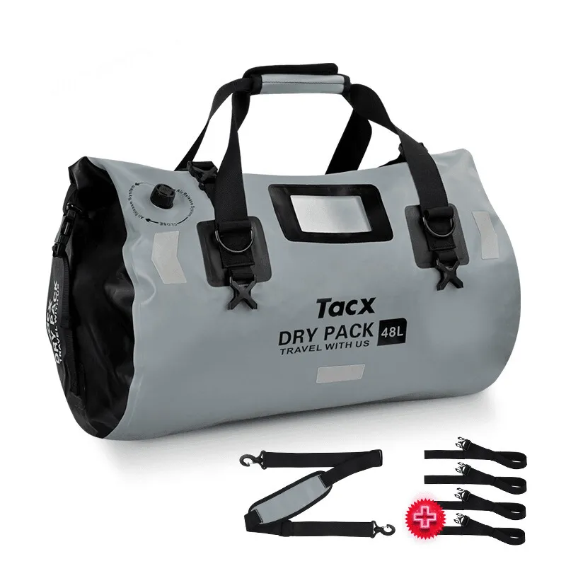 TACX™ 4-in-1 Waterproof Motorcycle Tailbag