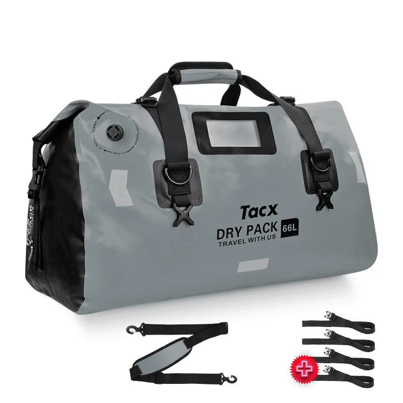 TACX™ 4-in-1 Waterproof Motorcycle Tailbag