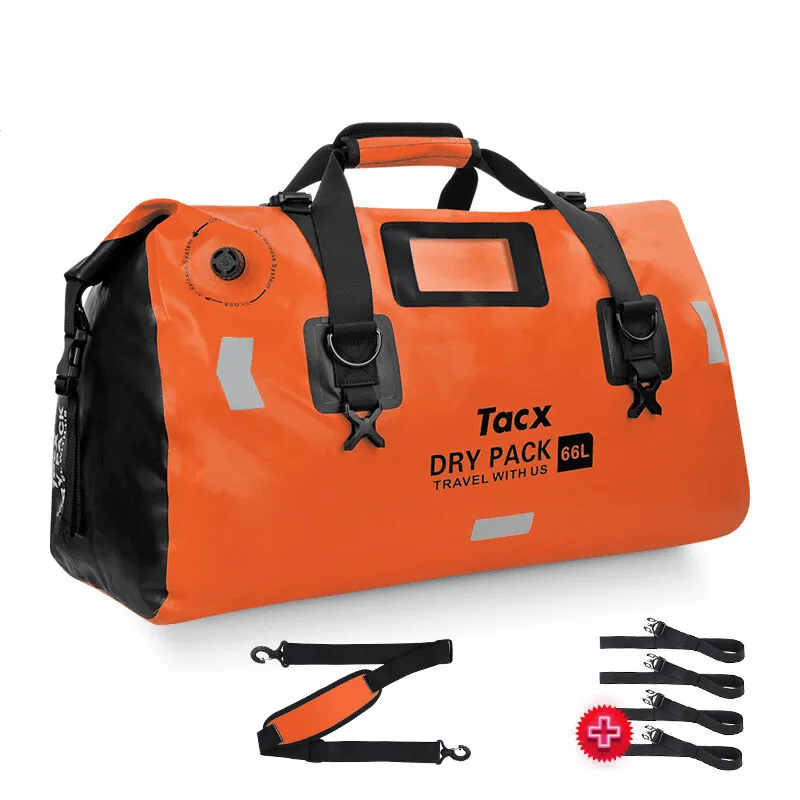 TACX™ 4-in-1 Waterproof Motorcycle Tailbag