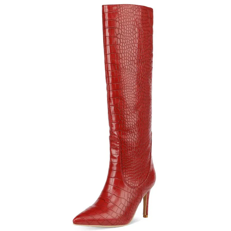 Tall sexy big size fashion boots