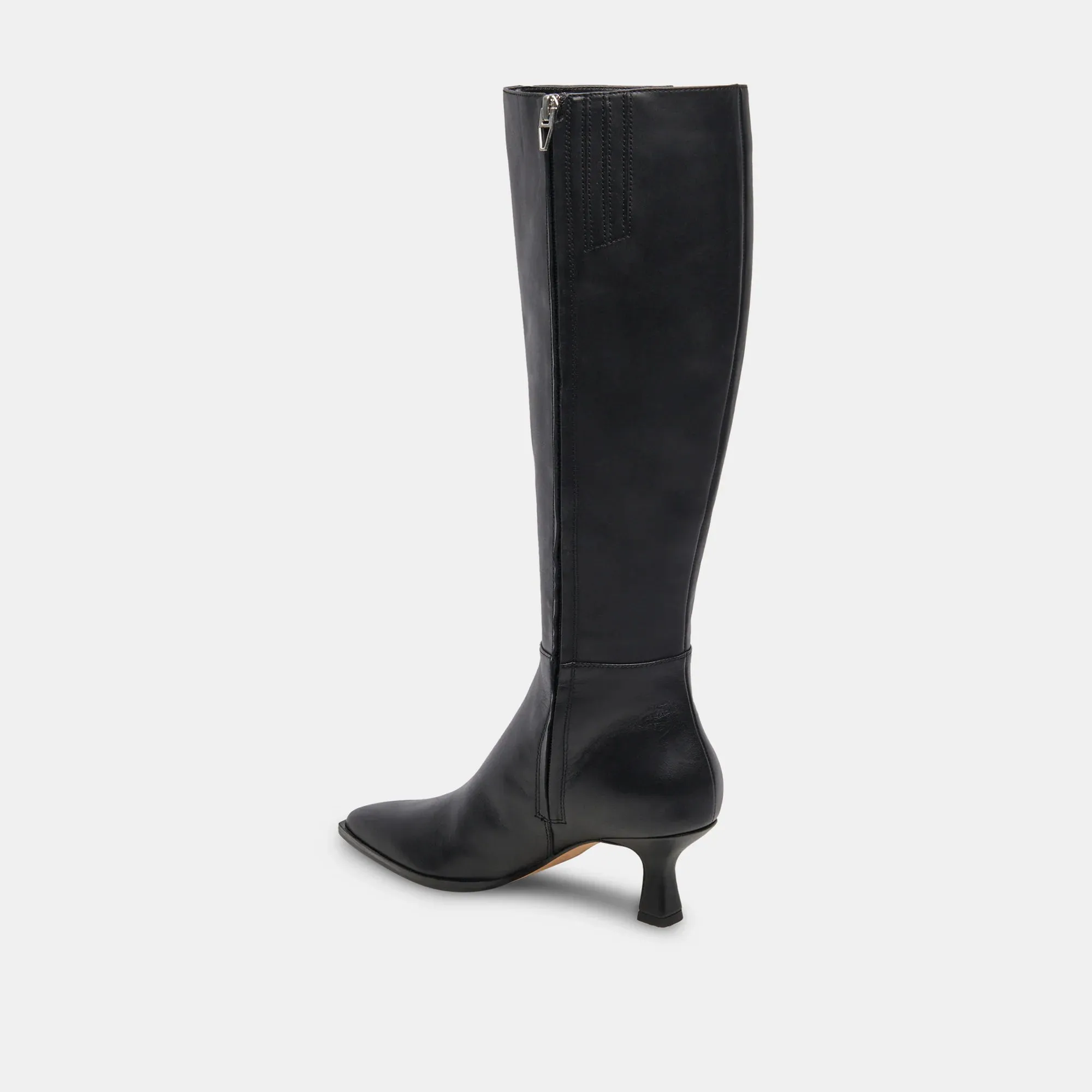 The Auggie Boots by Dolce Vita - Black Leather