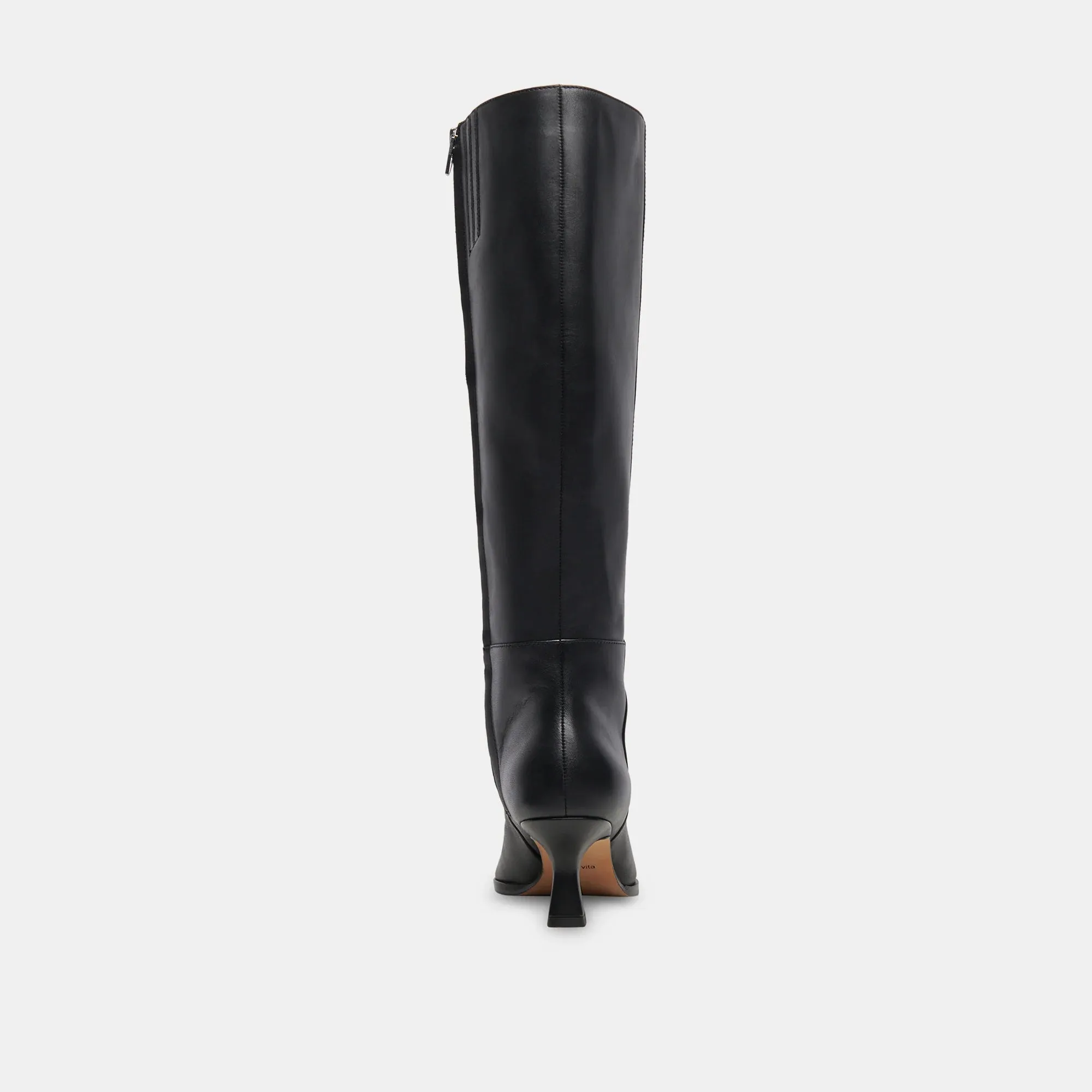 The Auggie Boots by Dolce Vita - Black Leather